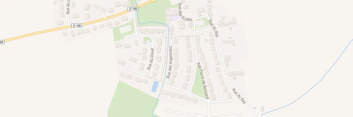 Plan du 8 Rue des Arganciers à Saint-Ouen-de-Mimbré