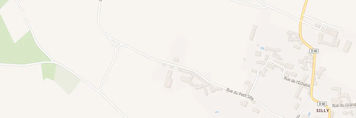 Plan du 6 Rue du Petit Silly à Mouterre-Silly
