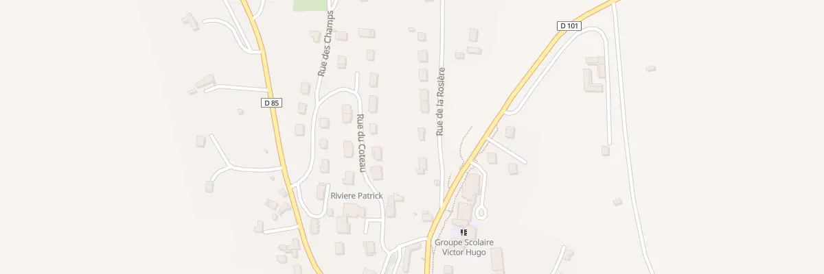 Plan du 3 Rue de la Rosière à Cambremer