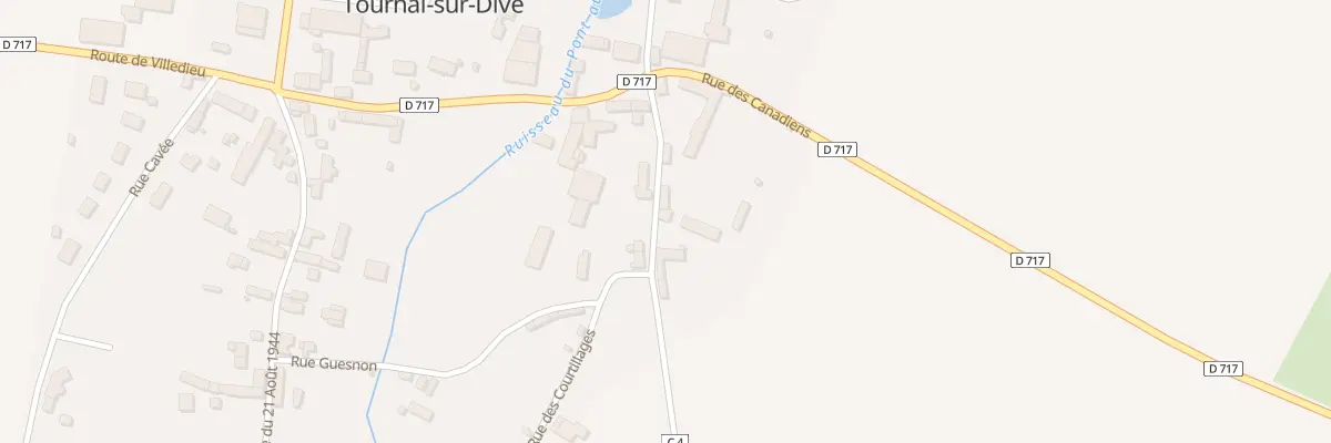 Plan du 5004 Le Bourg à Tournai-sur-Dive
