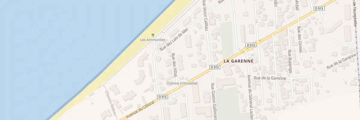 Plan du 3 Rue des Villas à Benerville-sur-Mer