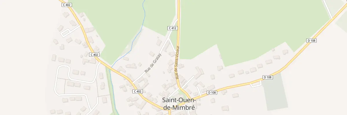 Plan du 7 Rue de St Victeur à Saint-Ouen-de-Mimbré