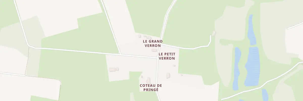Plan du 5399 La Frontiniere à Luché-Pringé