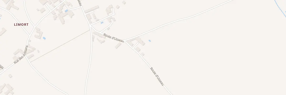 Plan du 27 Rte d’Usseau Les Valles de Lim à Clussais-la-Pommeraie