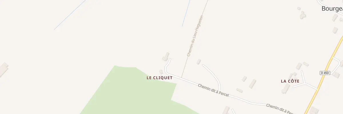 Plan du 5074 Les Huguenots à Bourgeauville