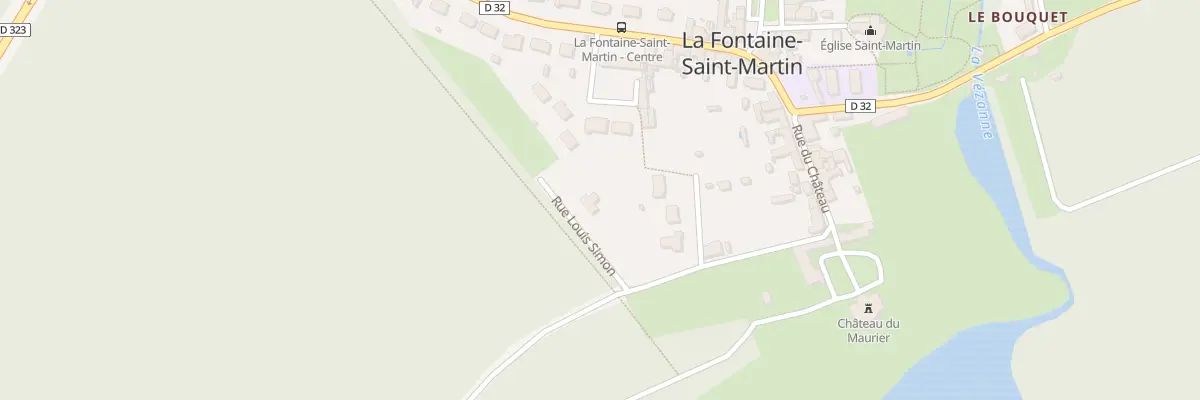 Plan du 6 Rue Louis Simon à La Fontaine-Saint-Martin
