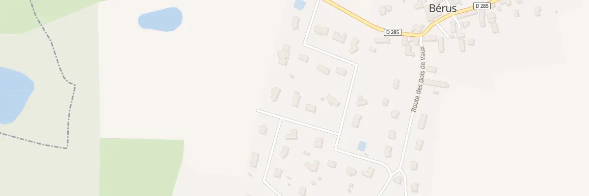 Plan du 6 La Noee à Bérus