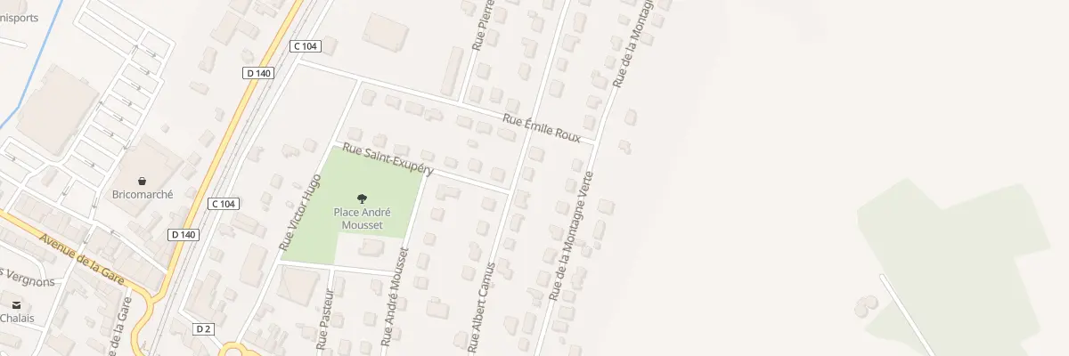 Plan du 10 Rue Albert Camus à Chalais