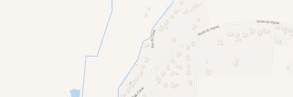 Plan du 38 Rue du Canal à Roullet-Saint-Estèphe