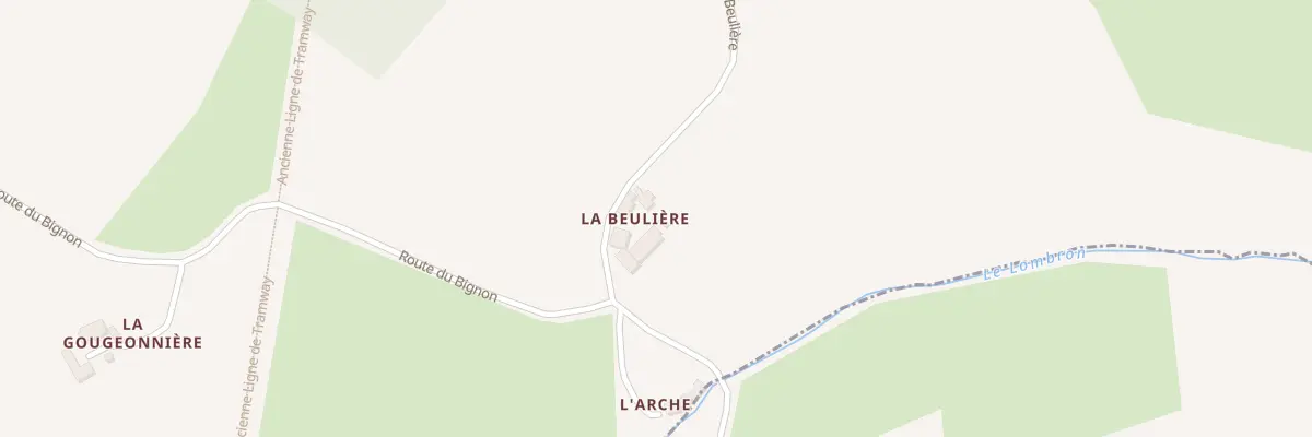 Plan du 5089 La Beuliere à Saint-Christophe-du-Jambet