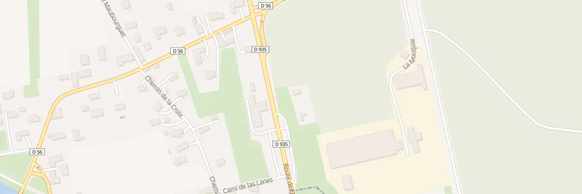 Plan du 3 Rte des Pyrénées à Nouilhan