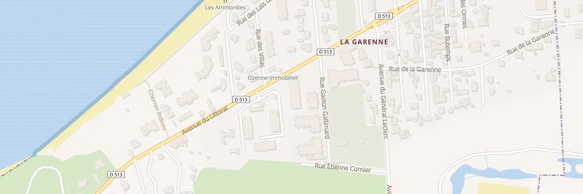 Plan du 39 Av du Littoral à Benerville-sur-Mer