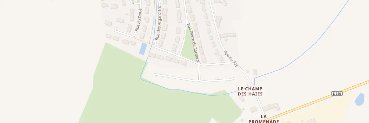 Plan du 1 Rue des Roses à Saint-Ouen-de-Mimbré