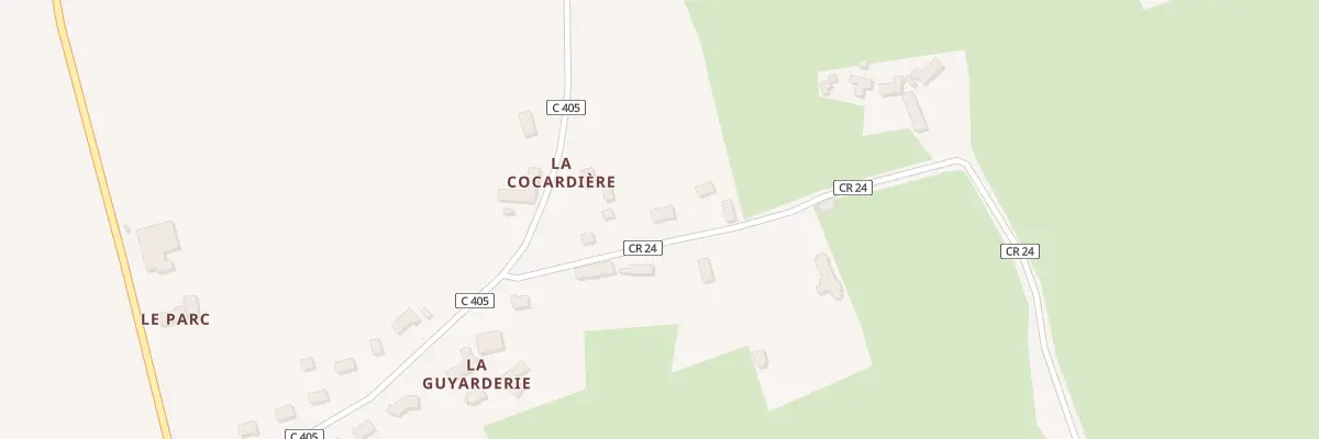 Plan du 3 Le Cerisier à Saint-Victeur