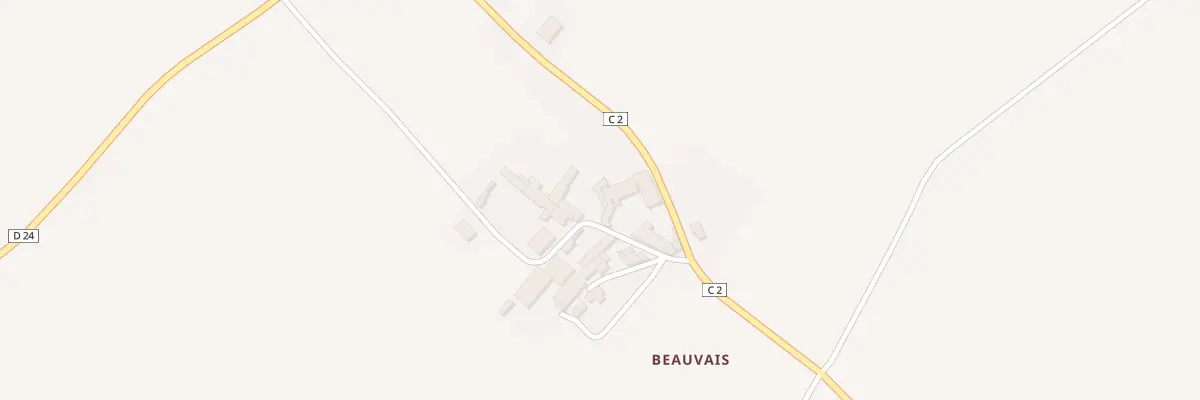 Plan du 3 Beauvais à Cherves