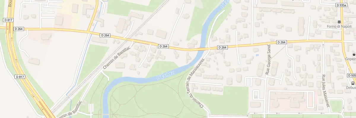 Plan du 92 Rue François Marquès à Tarbes