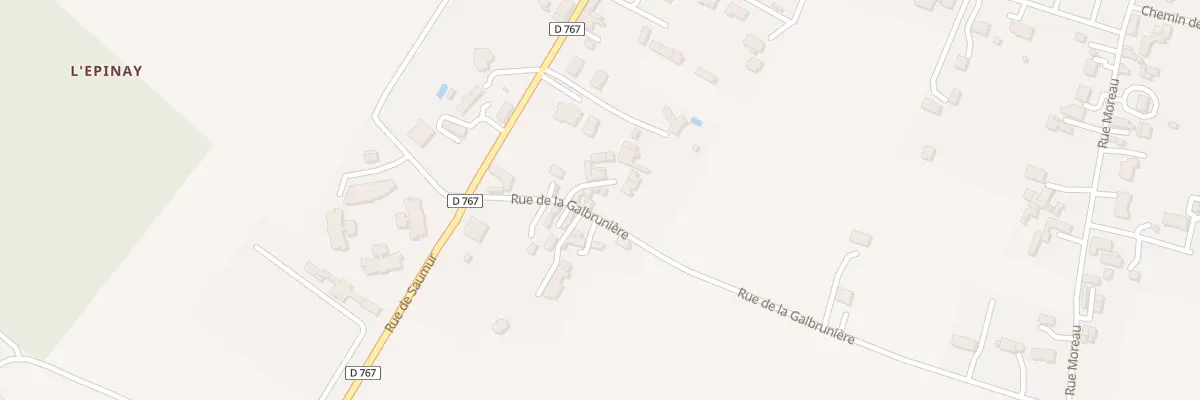 Plan du 11 Rue de la Galbrunière à Vernantes