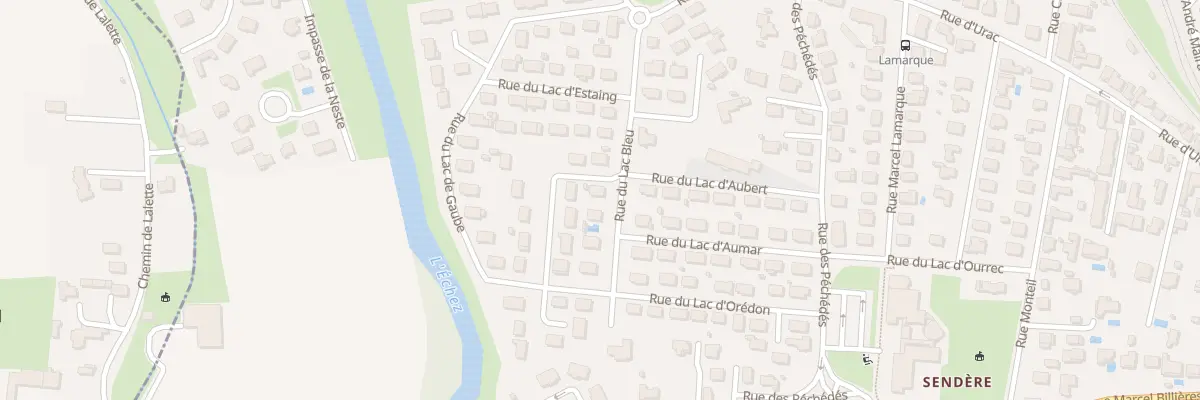 Plan du 15 Rue du Lac Bleu à Tarbes