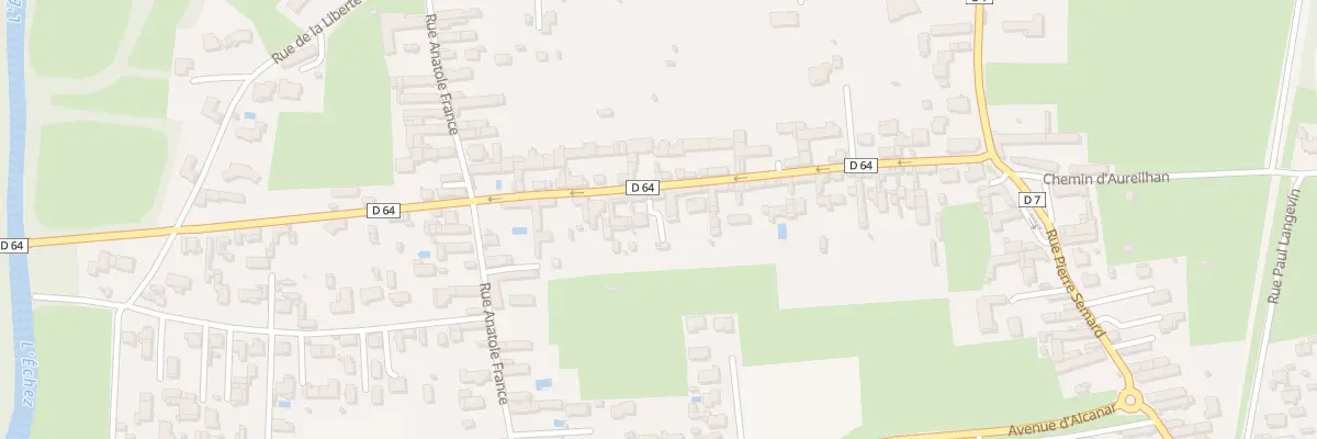 Plan du 29 Rue Emile Zola à Bordères-sur-l’Échez