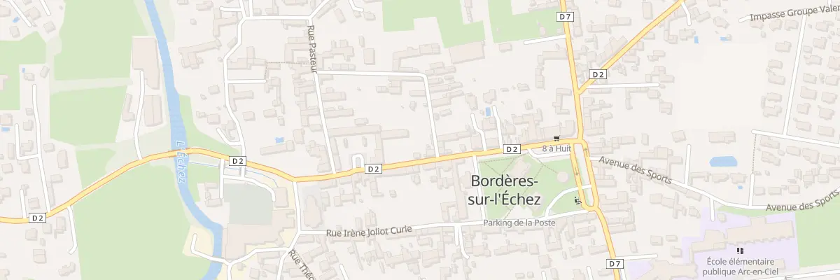 Plan du 1T Rue du Maquis de Nistos à Bordères-sur-l’Échez