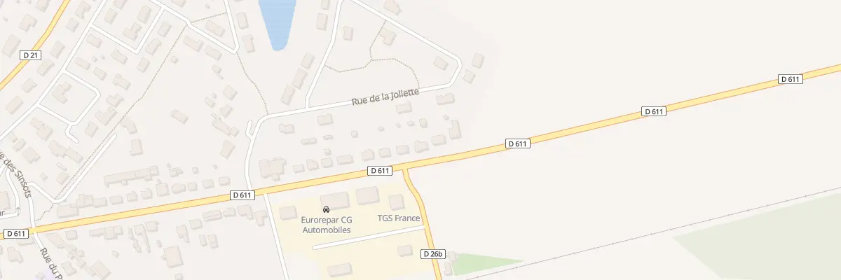 Plan du 49 Rue Mélusine à Rouillé