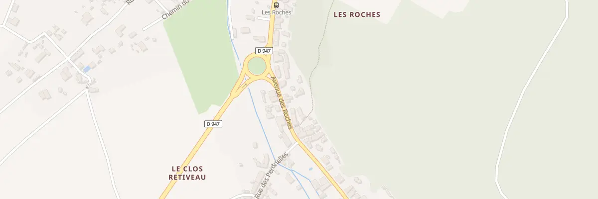 Plan du 50 Av des Roches à Fontevraud-l’Abbaye