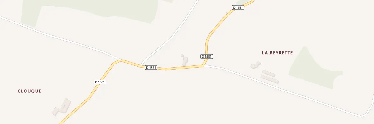 Plan du 1 Le Crassous à Coubeyrac