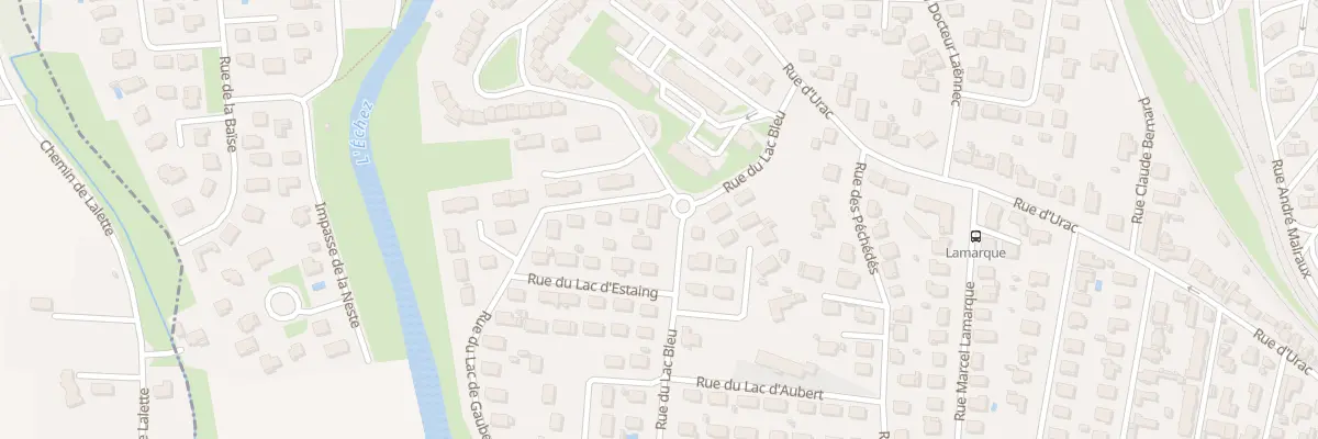 Plan du 23 Rue du Lac Bleu à Tarbes
