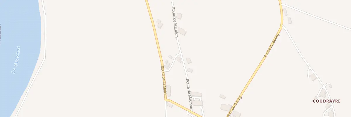 Plan du 1 Rte de Maurion à Jusix