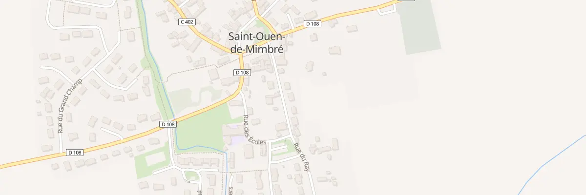 Plan du 9 Rue du Ray à Saint-Ouen-de-Mimbré