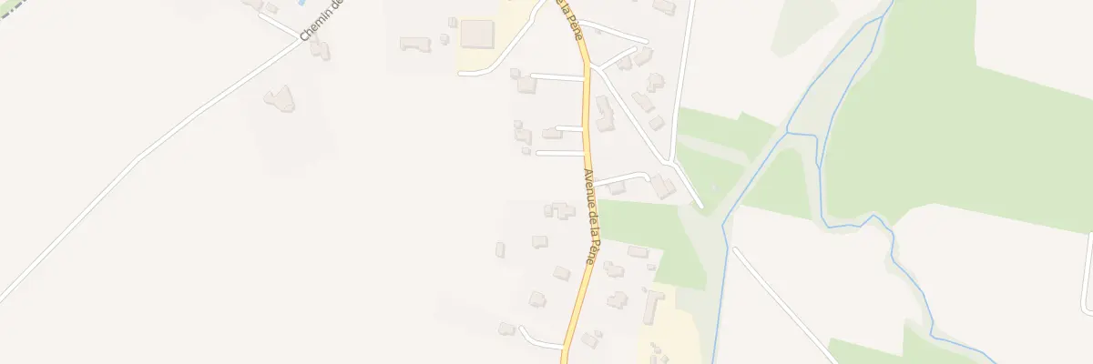 Plan du 38B Av de la Pène à Odos