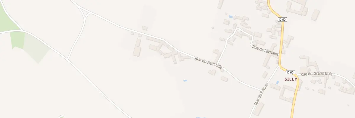 Plan du 5 Rue du Petit Silly à Mouterre-Silly