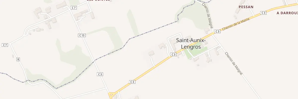 Plan du 988 Chem de la Mairie à Saint-Aunix-Lengros