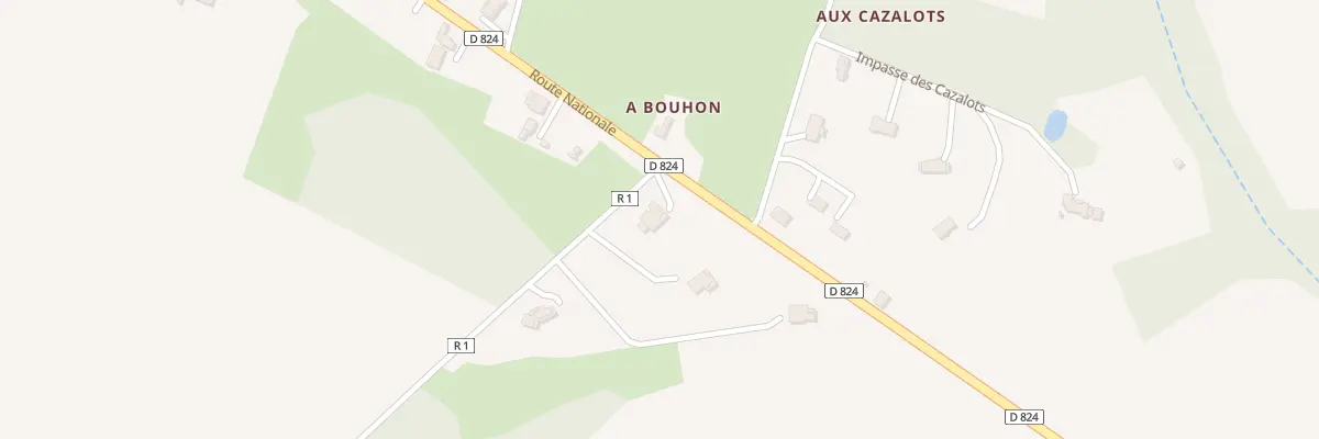 Plan du 5122 A Cazaux à Réans