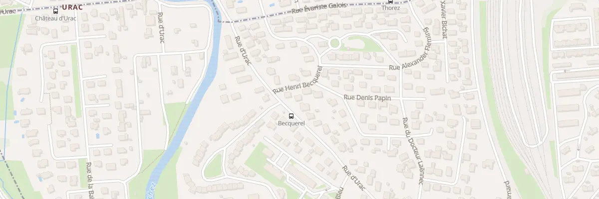Plan du 5 Rue Henri Becquerel à Tarbes