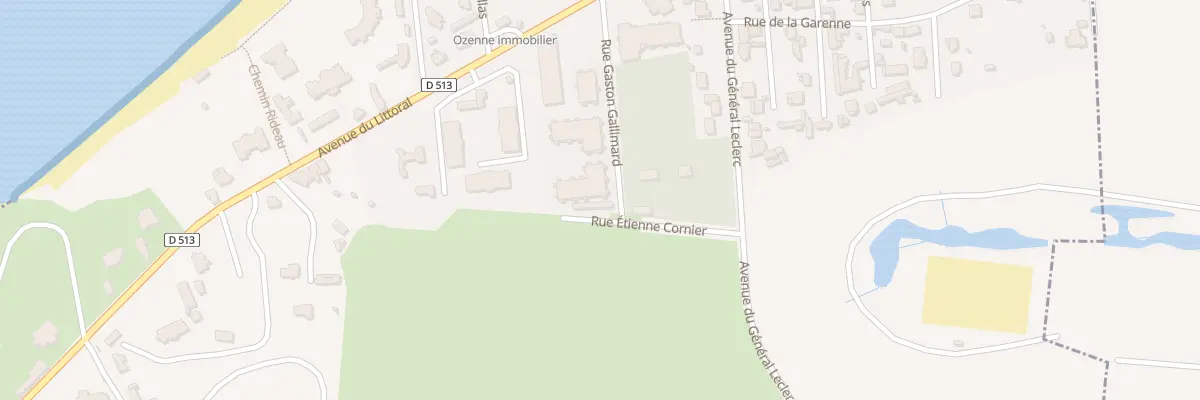 Plan du 6 Rue Gaston Gallimard à Benerville-sur-Mer
