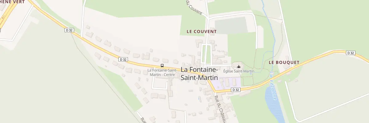 Plan du 10 Rue Principale à La Fontaine-Saint-Martin