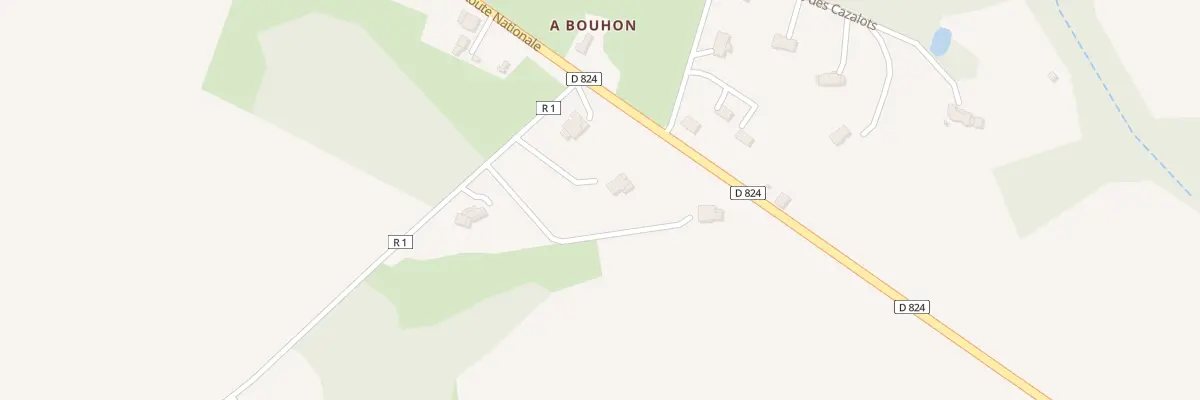 Plan du 5134 A Cazaux à Réans
