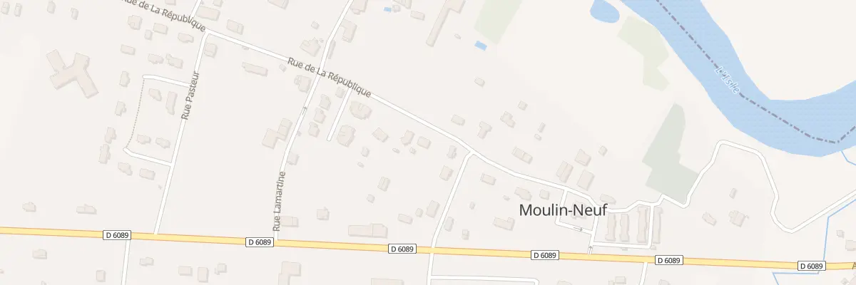 Plan du 9 Rue de la République à Moulin-Neuf