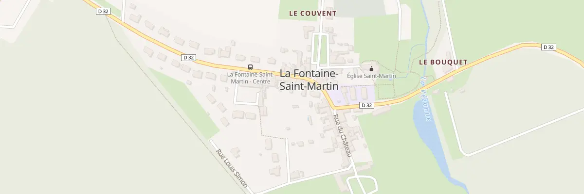 Plan du 11 Rue Principale à La Fontaine-Saint-Martin