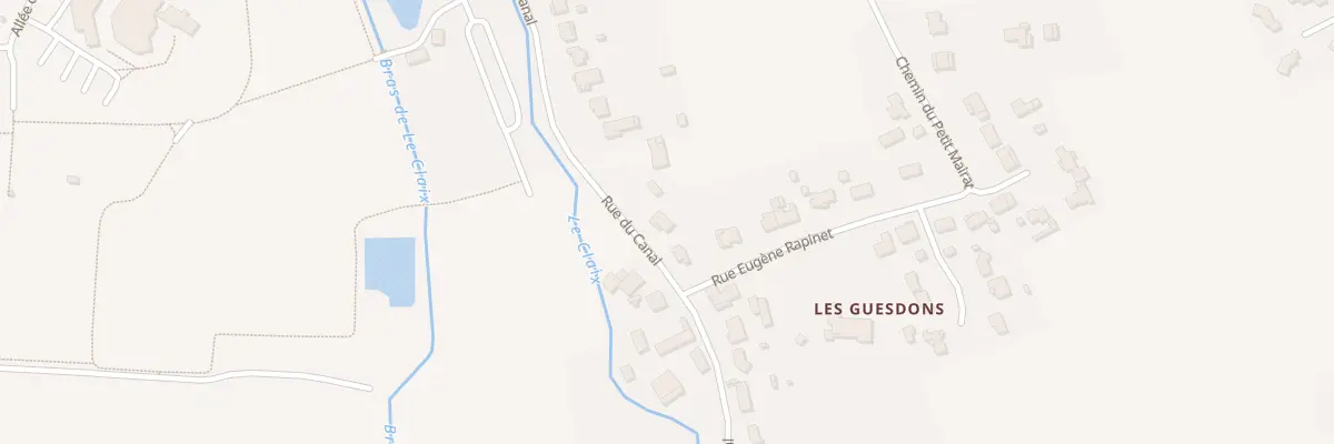 Plan du 41 Rue du Canal à Roullet-Saint-Estèphe