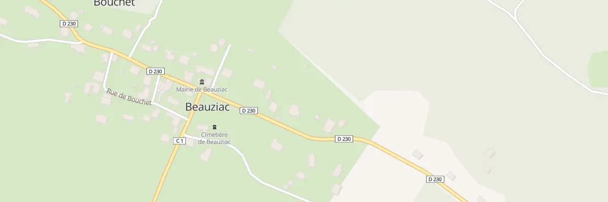 Plan du 175 Rte de Casteljaloux à Beauziac