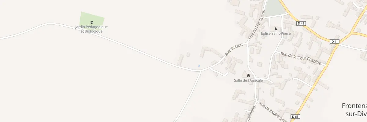 Plan du 6 Rue de Lion à Saint-Jean-de-Sauves