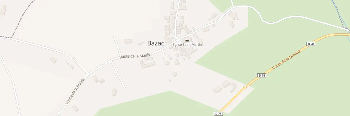 Plan du 4 Imp des Mésanges à Bazac