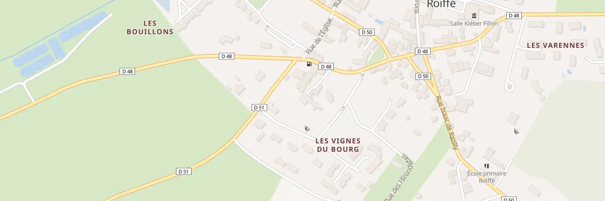 Plan du 3 Imp de la Boulangerie à Roiffé