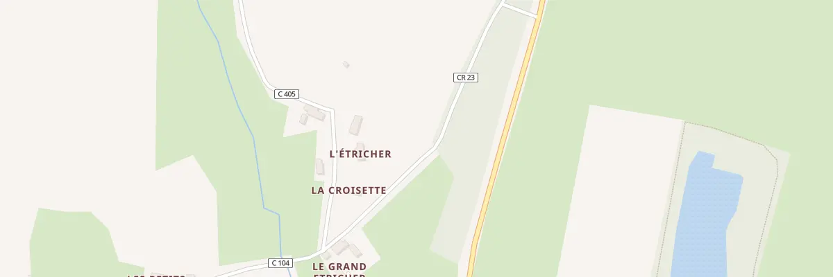 Plan du 5377 L’Etricher à Saint-Ouen-de-Mimbré