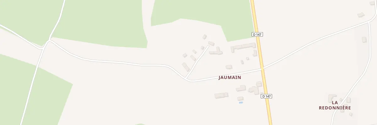 Plan du 9 Jaumain à Roiffé