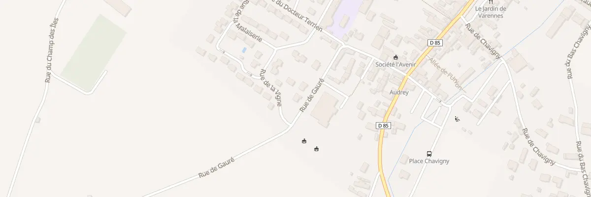 Plan du 16T Rue de Gaure à Varennes-sur-Loire