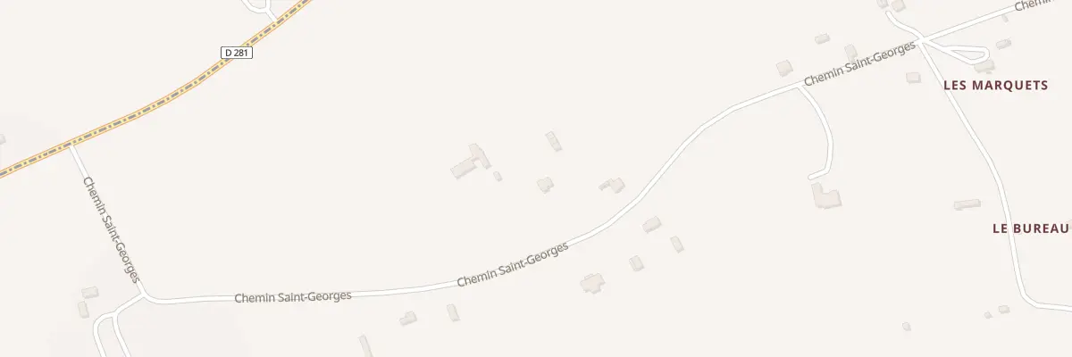 Plan du 539 Che Saint-Georges à Bourgeauville