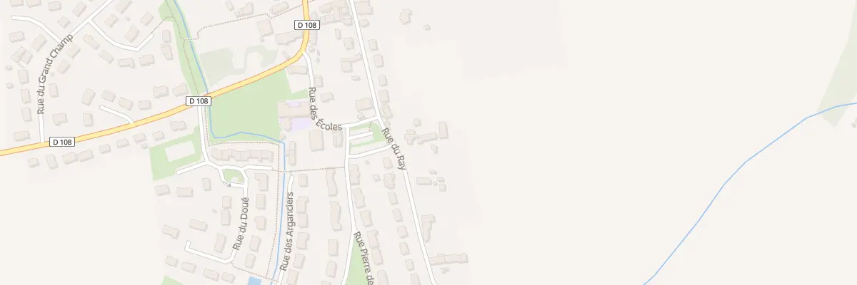 Plan du 23 Rue du Ray à Saint-Ouen-de-Mimbré